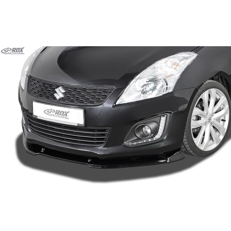 Image of RDX Racedesign Voor Bumper Lip Ongeverfd Polyurethane Suzuki Swift