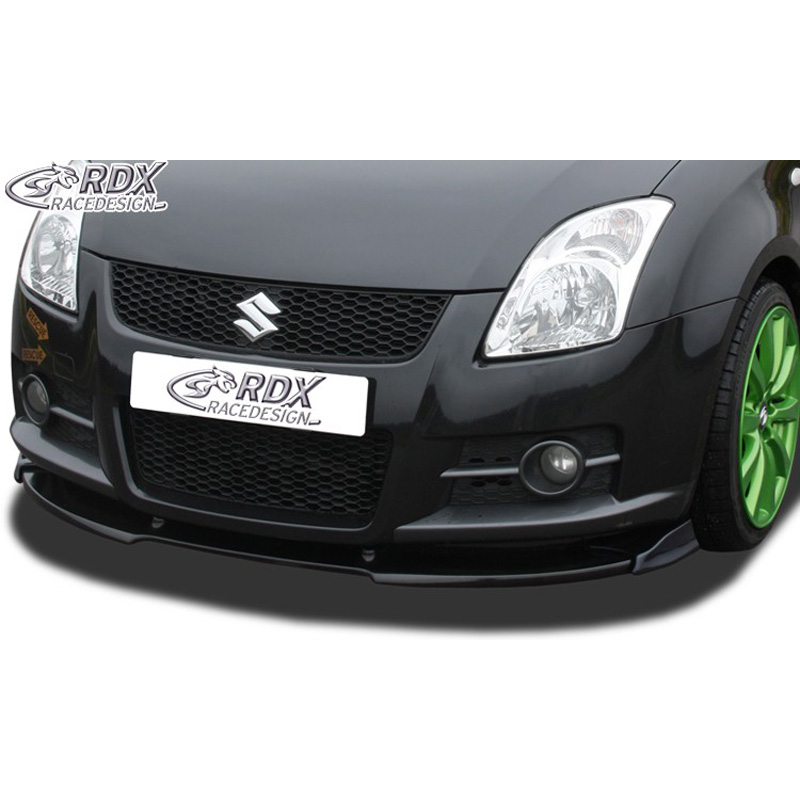 Image of RDX Racedesign Voor Bumper Lip Ongeverfd Polyurethane Suzuki Swift