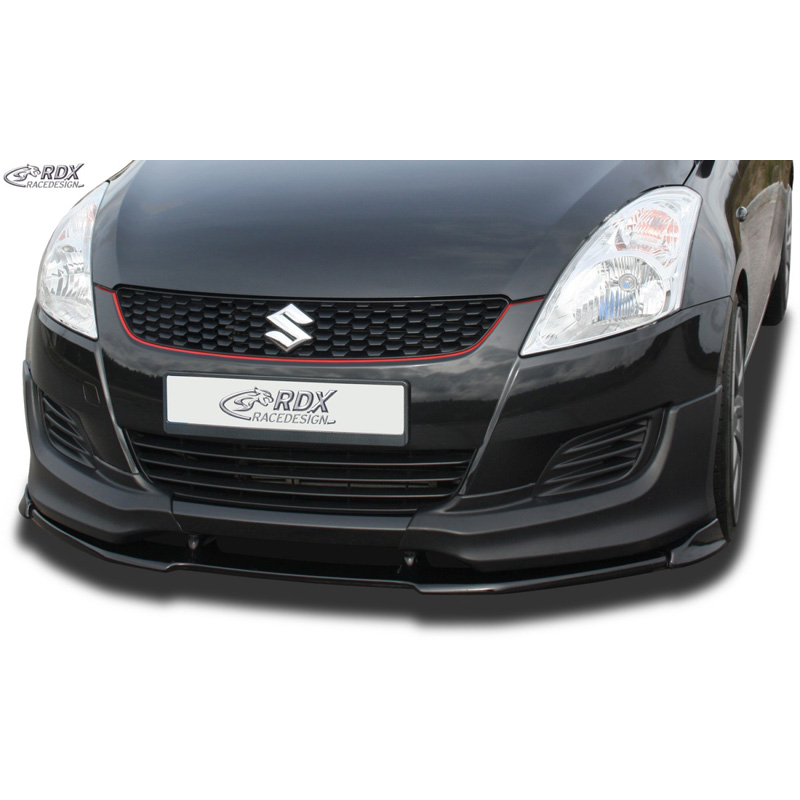 Image of RDX Racedesign Voor Bumper Lip Ongeverfd Polyurethane Suzuki Swift
