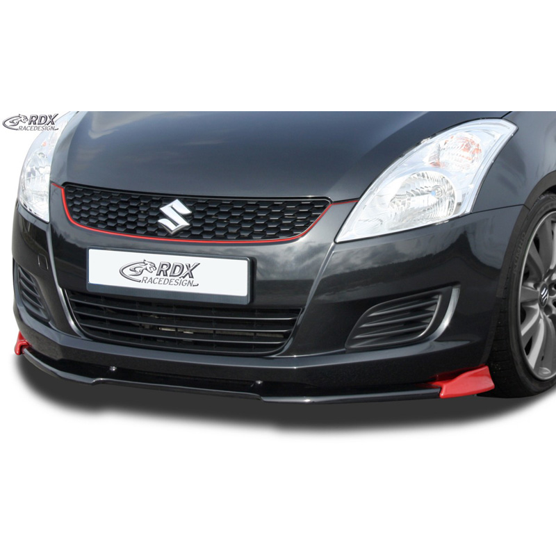 Image of RDX Racedesign Voor Bumper Lip Ongeverfd Polyurethane Suzuki Swift