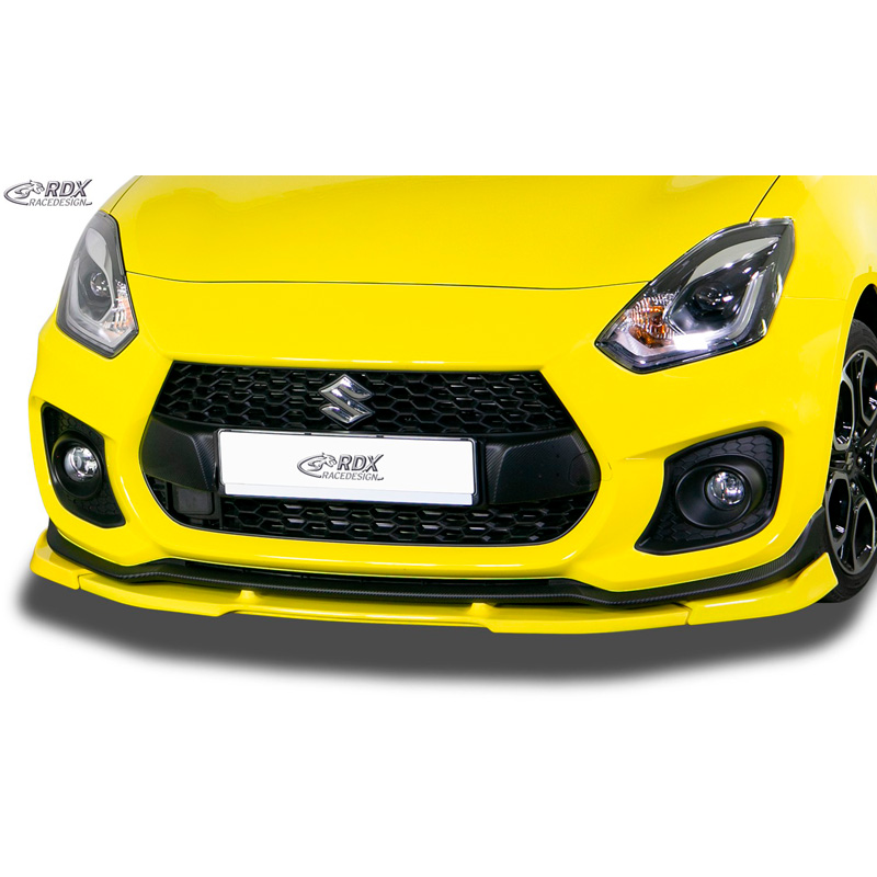 Image of RDX Racedesign Voor Bumper Lip Ongeverfd Polyurethane Suzuki Swift