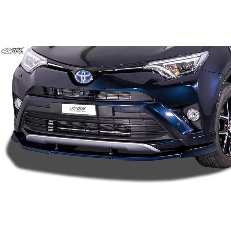 Image of RDX Racedesign Voor Bumper Lip Ongeverfd Polyurethane Toyota RAV4 Facelift