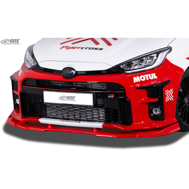 Image of RDX Racedesign Voor Bumper Lip Ongeverfd Polyurethane Toyota Yaris