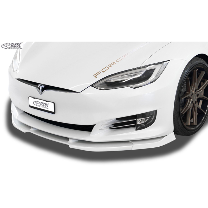 Image of RDX Racedesign Voor Bumper Lip Ongeverfd Polyurethane Tesla Model S