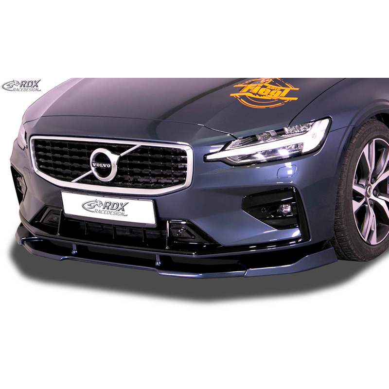 Image of RDX Racedesign Voor Bumper Lip Ongeverfd Polyurethane Volvo S60, V60