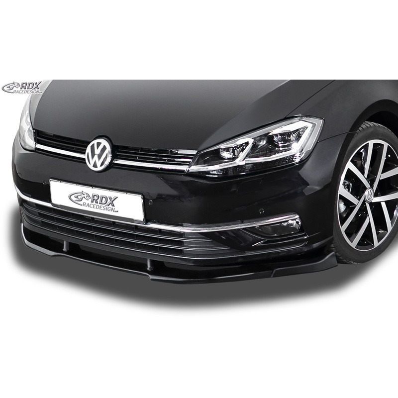 Image of RDX Racedesign Voor Bumper Lip Ongeverfd Polyurethane Volkswagen Golf Facelift