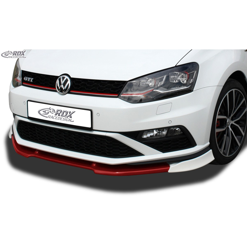 Image of RDX Racedesign Voor Bumper Lip Ongeverfd Polyurethane Volkswagen Polo