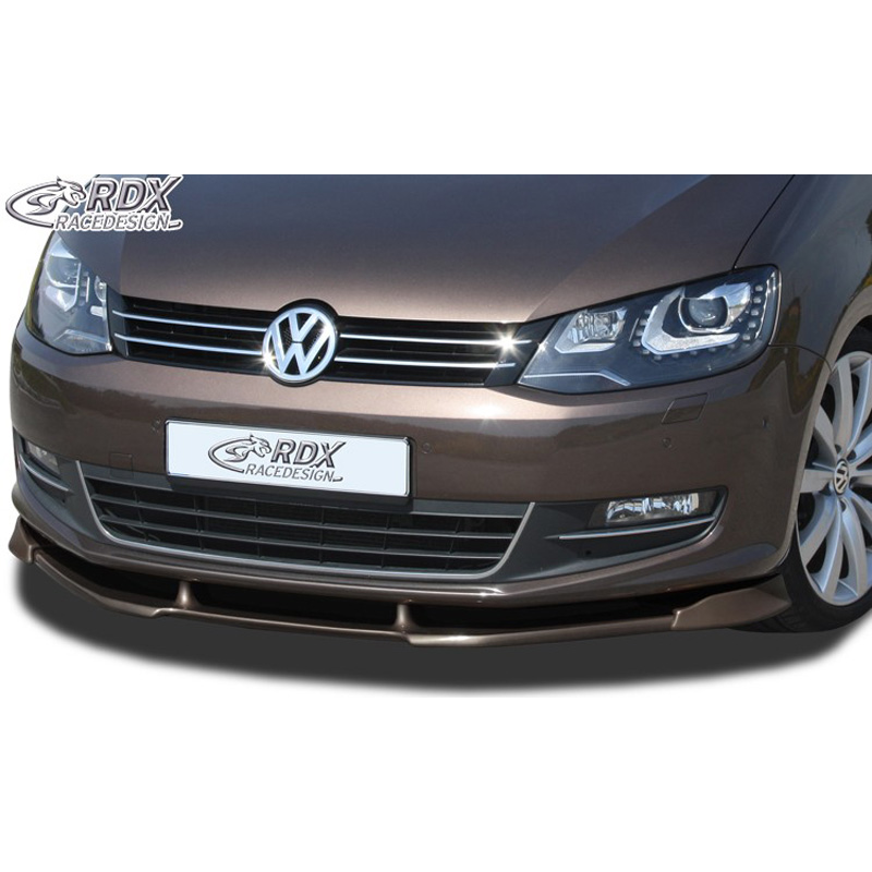 Image of RDX Racedesign Voor Bumper Lip Ongeverfd Polyurethane Volkswagen Sharan