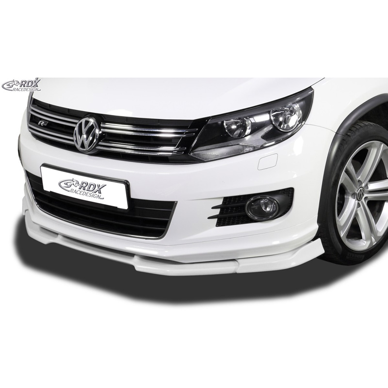 Image of RDX Racedesign Voor Bumper Lip Ongeverfd Polyurethane Volkswagen Tiguan