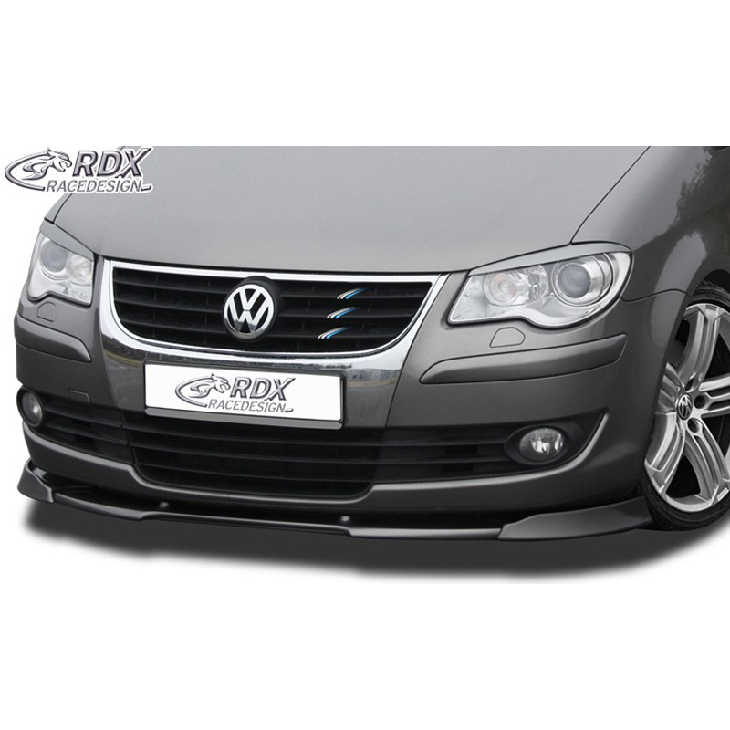 Image of RDX Racedesign Voor Bumper Lip Ongeverfd Polyurethane Volkswagen Touran