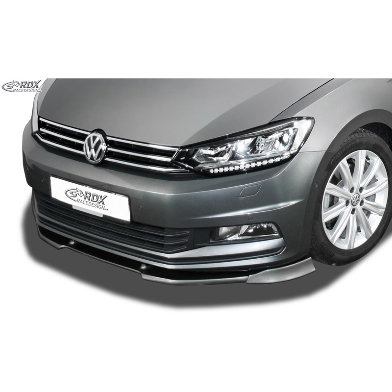 Image of RDX Racedesign Voor Bumper Lip Ongeverfd Polyurethane Volkswagen Touran