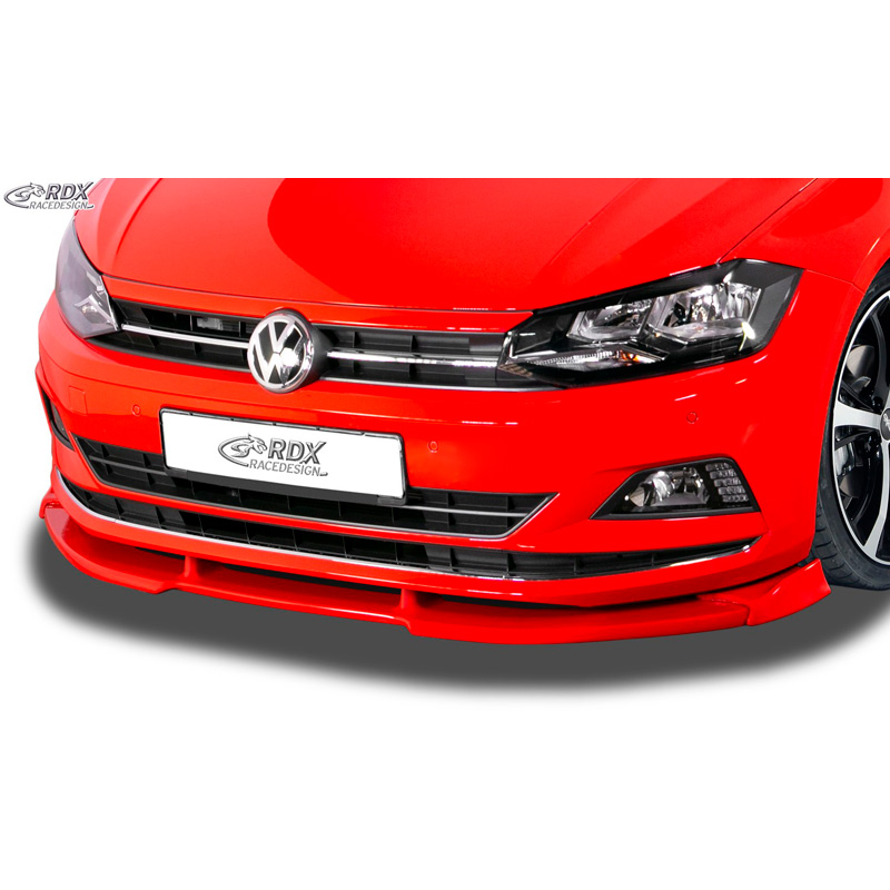 Image of RDX Racedesign Voor Bumper Lip Ongeverfd Polyurethane Volkswagen Polo