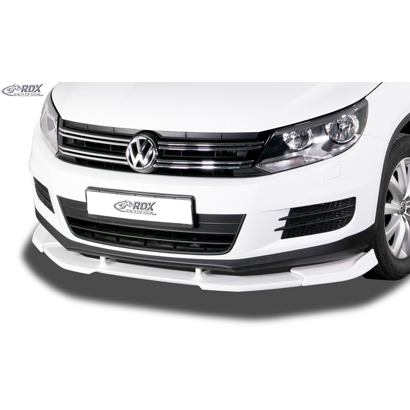 Image of RDX Racedesign Voor Bumper Lip Ongeverfd Polyurethane Volkswagen Tiguan