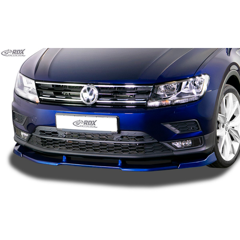 Image of RDX Racedesign Voor Bumper Lip Ongeverfd Polyurethane Volkswagen Tiguan