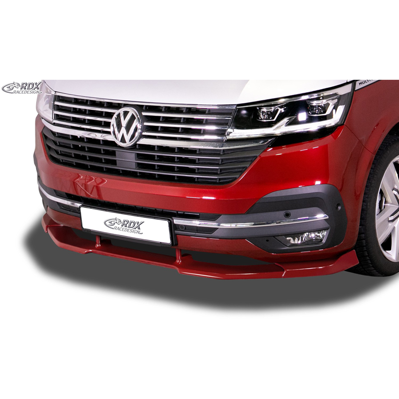 Image of RDX Racedesign Voor Bumper Lip Ongeverfd Polyurethane Volkswagen Transporter Facelift