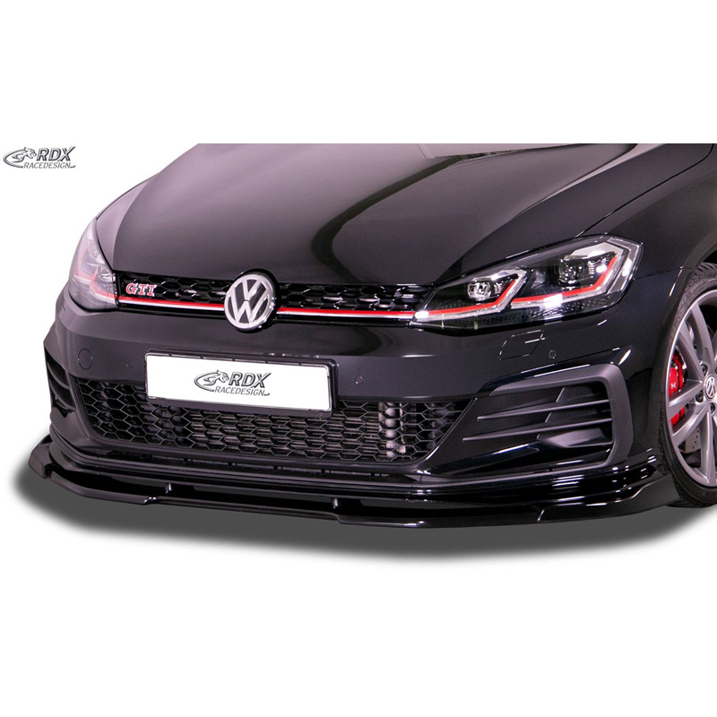 Image of RDX Racedesign Voor Bumper Lip Ongeverfd Polyurethane Volkswagen Golf Facelift