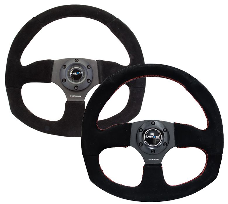 Image of NRG Innovations Stuur 350mm 76mm Suède