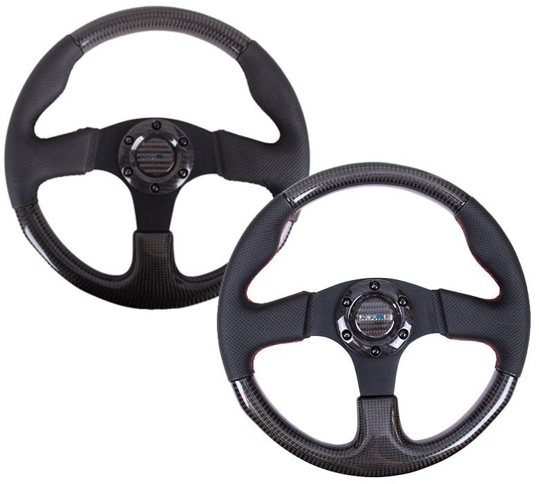 Image of NRG Innovations Stuur 315mm Carbon Leer