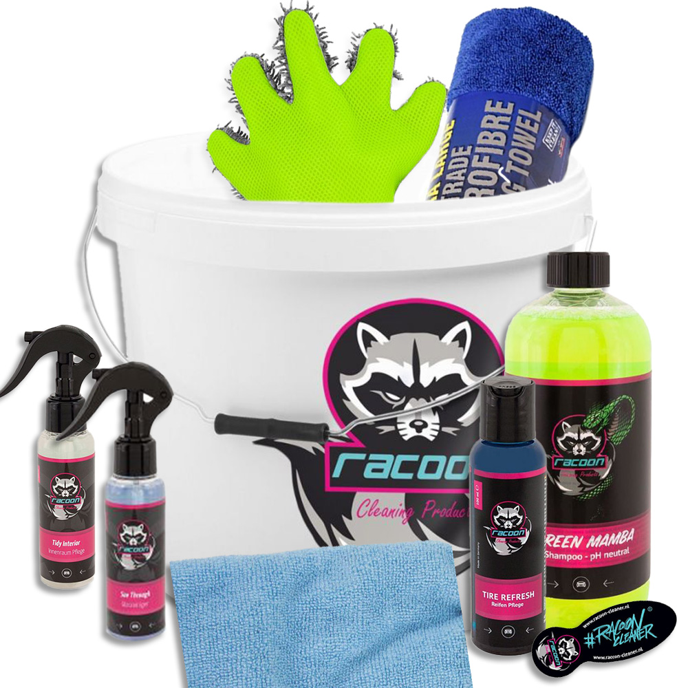 Image of Racoon Schoonmaakset