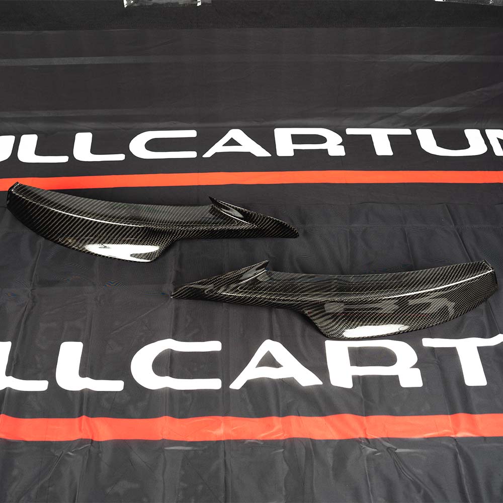 Image of CarbonWorks Voor Bumper Lip TWEEDE KANS ABS Plastic BMW 3-serie