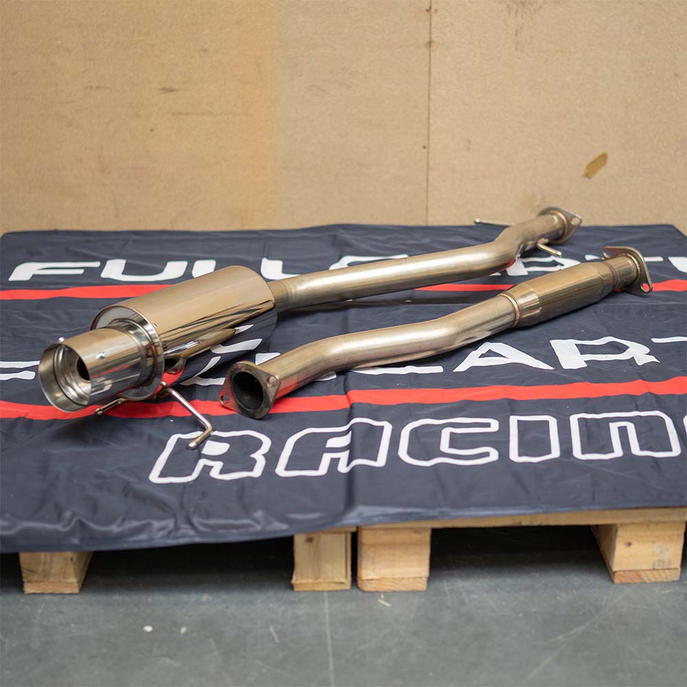 Image of SK-Import Cat-back Uitlaatsysteem TWEEDE KANS 61mm Roestvrij Staal Lexus IS