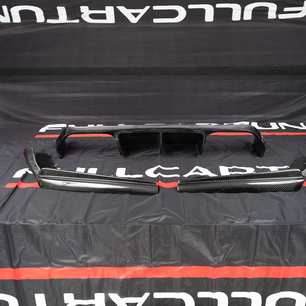 Image of CarbonWorks Achter Diffuser Vorsteiner Style TWEEDE KANS Carbon BMW 3-serie,4-serie