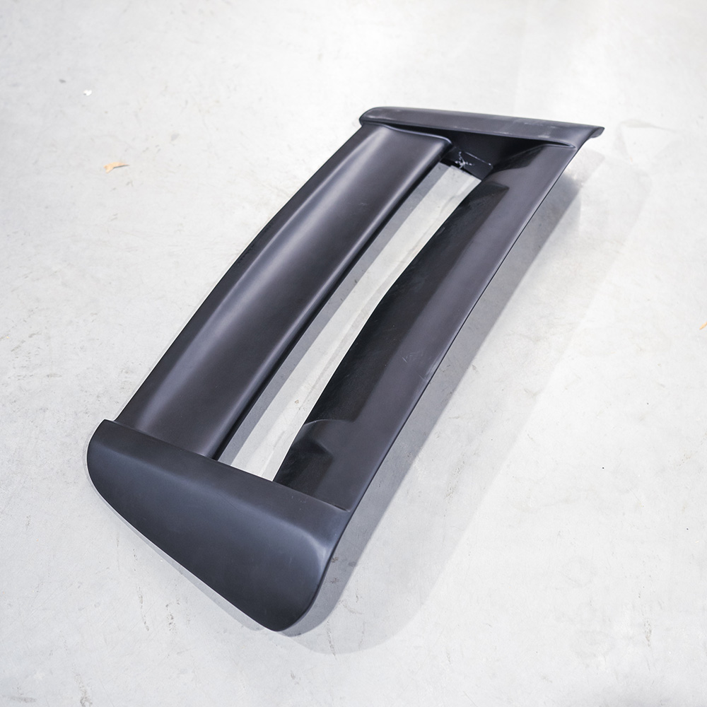 Image of SK-Import Achter Spoiler Bomex Style TWEEDE KANS Zwart Fiberglass Honda Civic