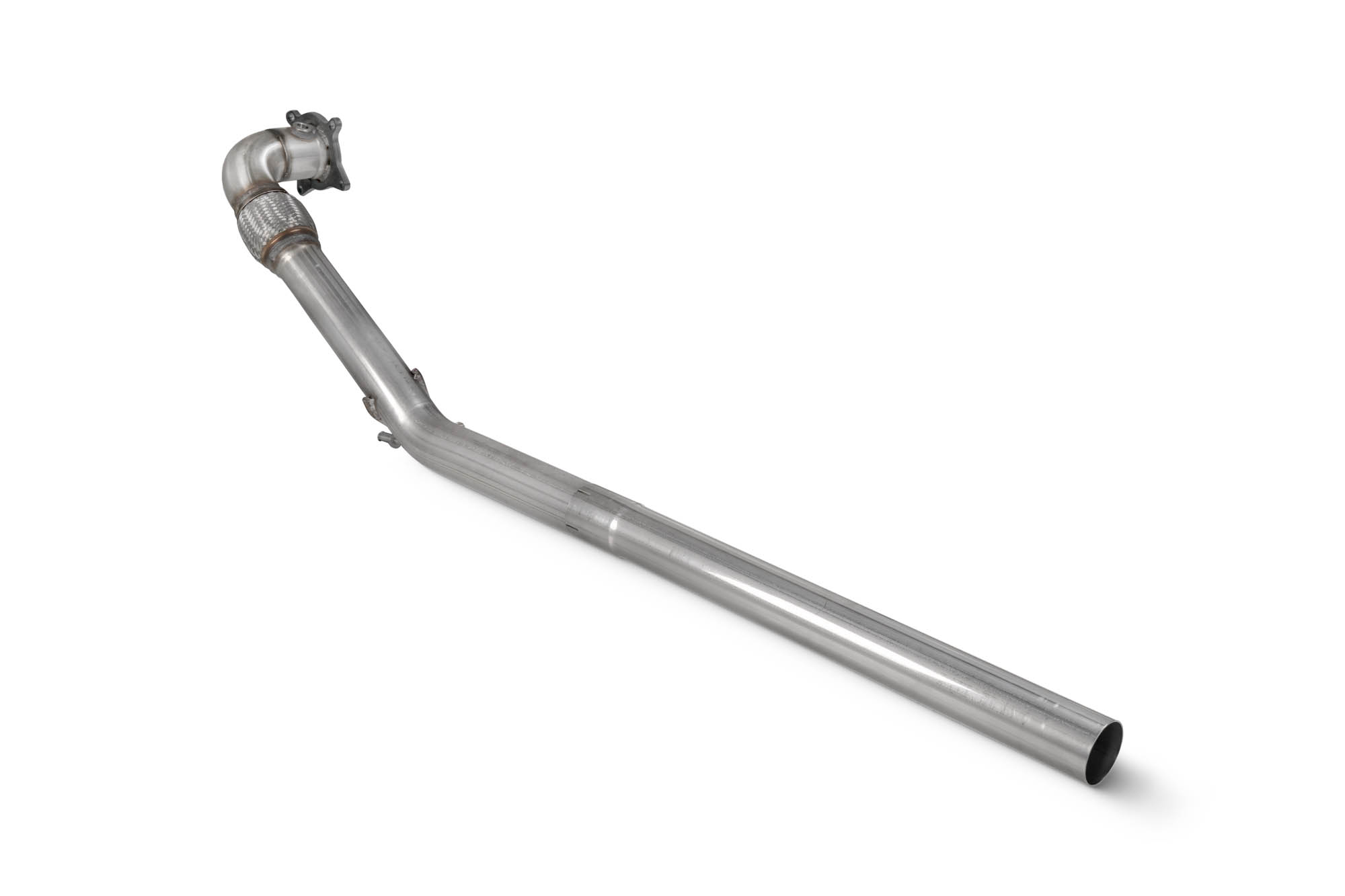 Image of Scorpion Exhausts Catless Downpipe 70mm Roestvrij Staal Audi TTS