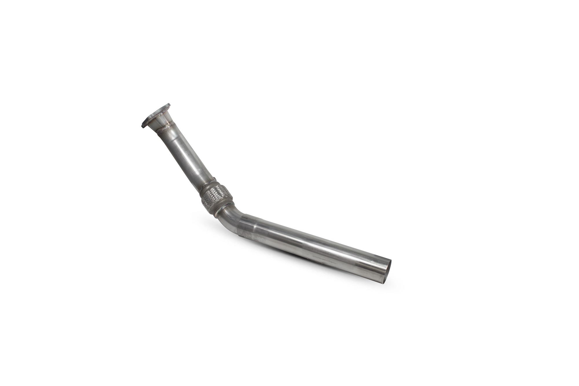 Image of Scorpion Exhausts Catless Downpipe 76mm Roestvrij Staal Audi TT