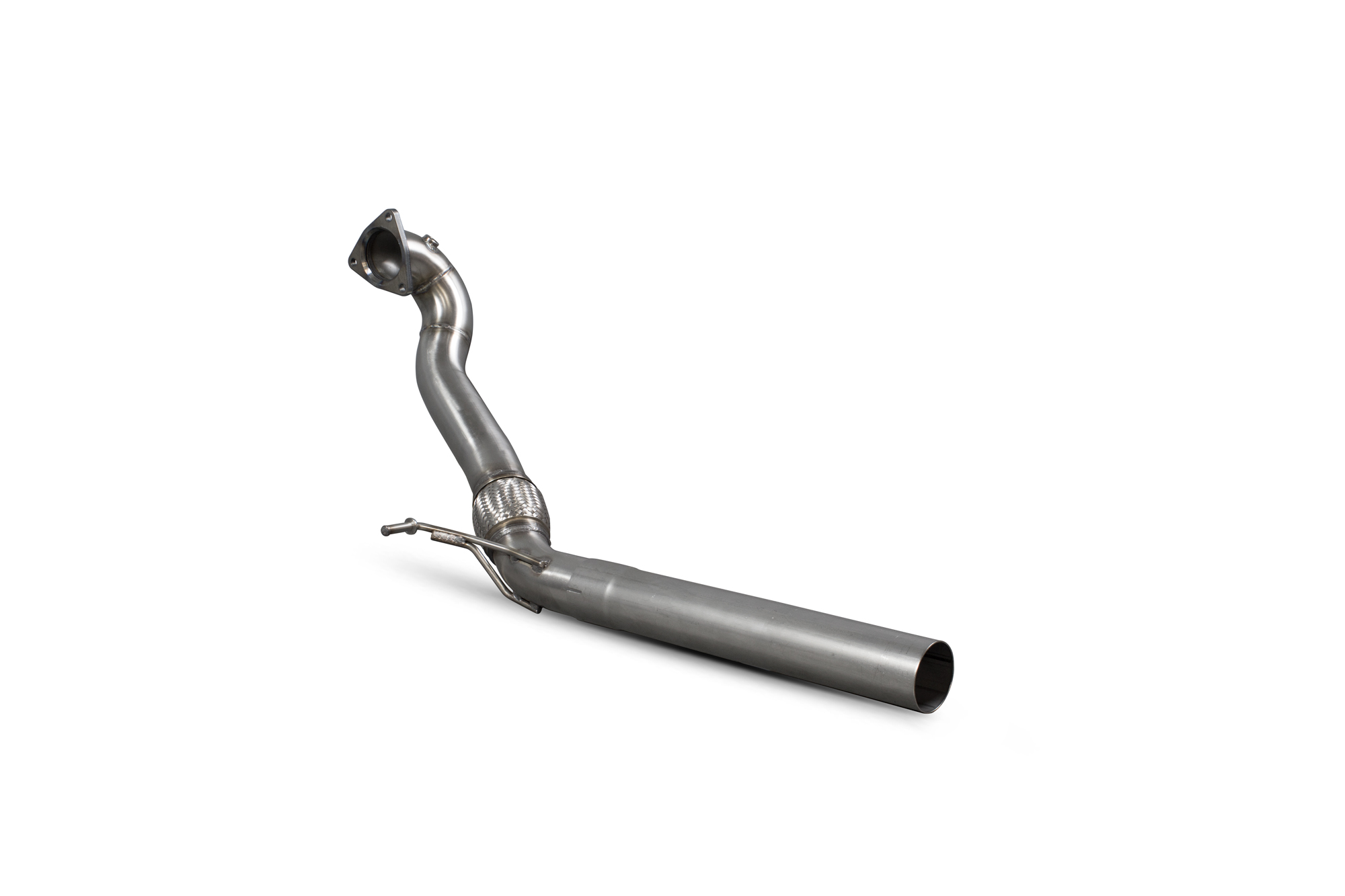 Image of Scorpion Exhausts Catless Downpipe 76mm Roestvrij Staal Audi TT