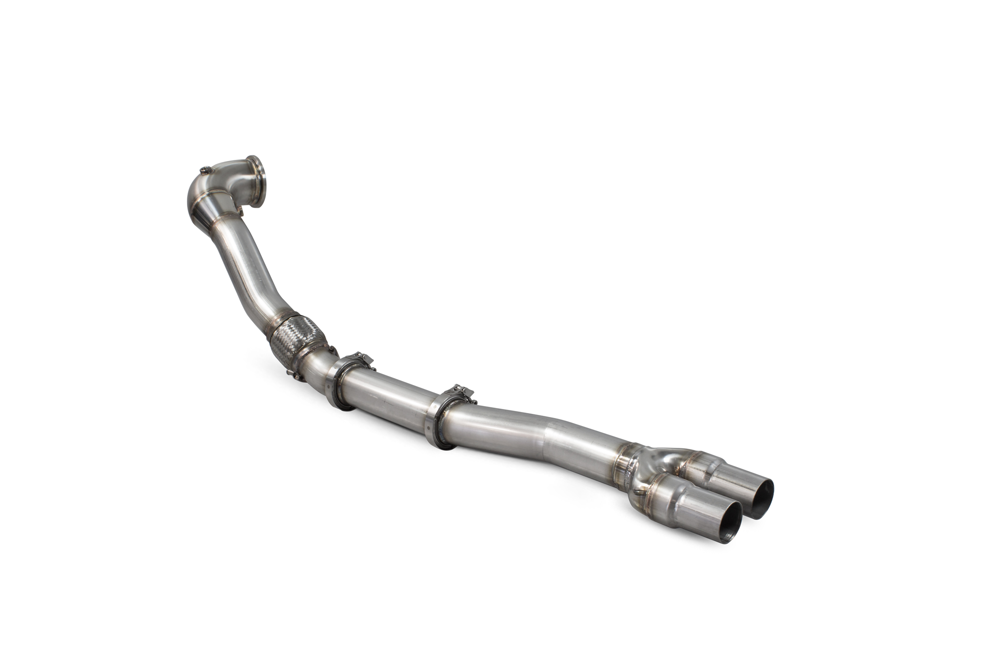 Image of Scorpion Exhausts Catless Downpipe 100mm Roestvrij Staal Audi RS3,TTRS