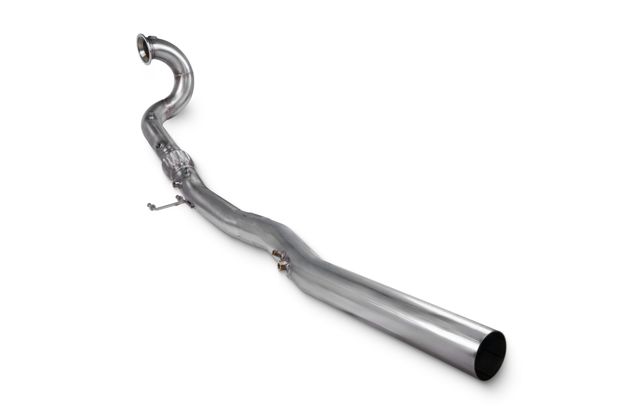 Image of Scorpion Exhausts Catless Downpipe 80mm Roestvrij Staal Audi,Volkswagen