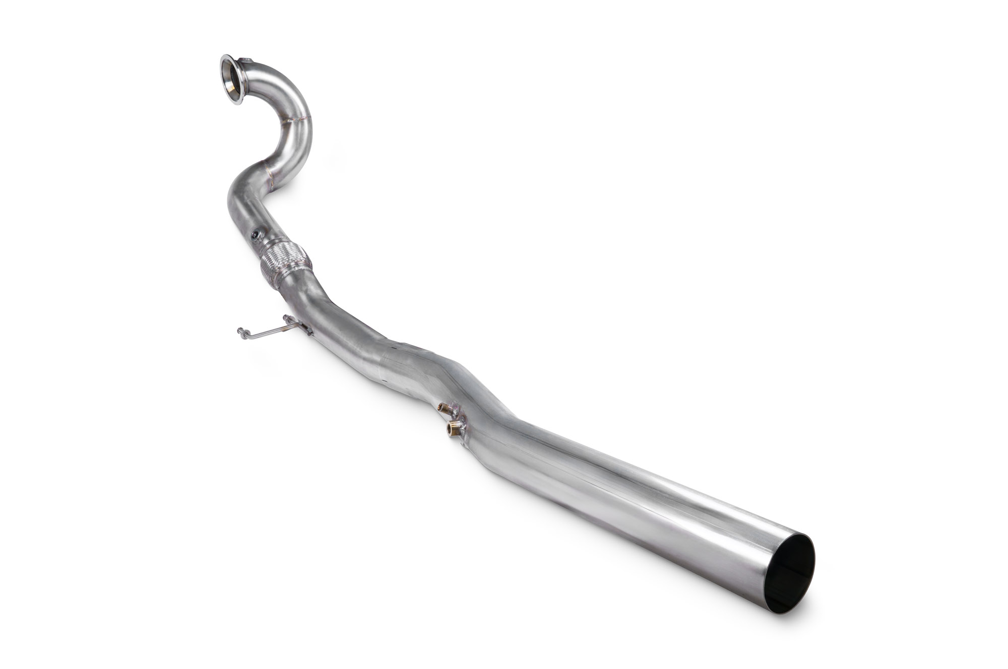 Image of Scorpion Exhausts Catless Downpipe 80mm Roestvrij Staal Audi,Volkswagen