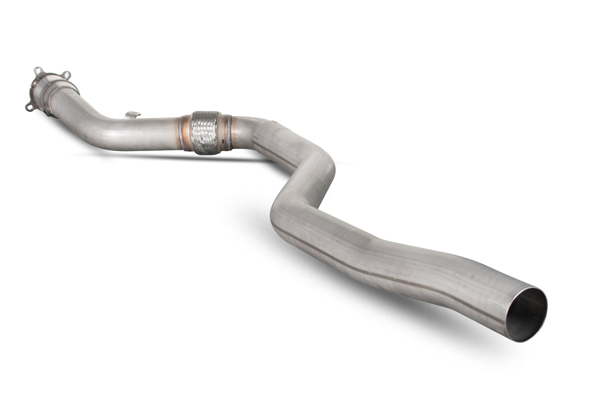 Image of Scorpion Exhausts Downpipe Met Sport Katalysator 76mm Roestvrij Staal Audi A4