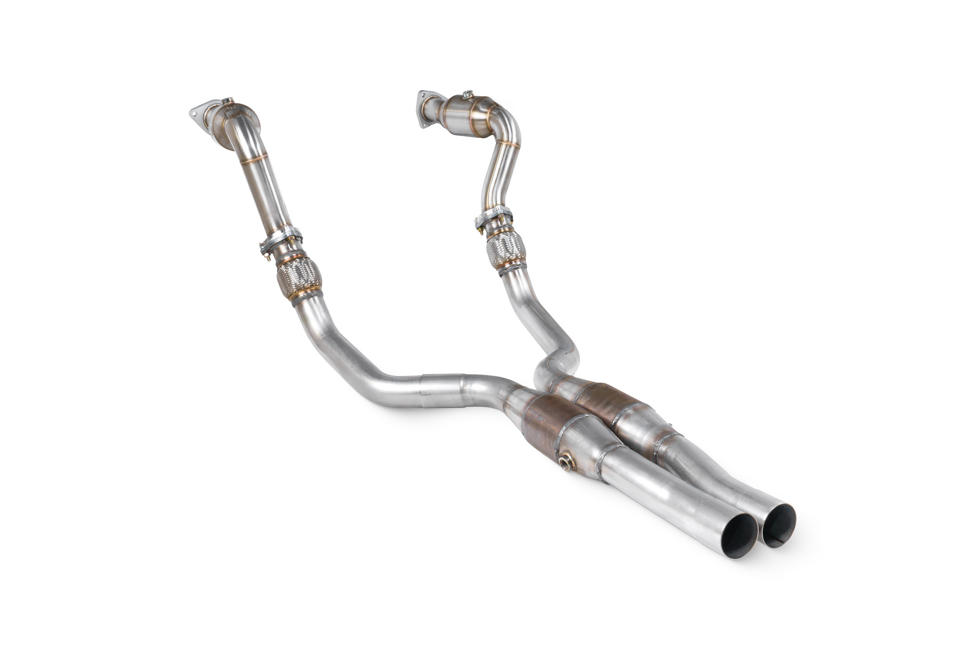Image of Scorpion Exhausts Downpipe Met Sport Katalysator 63.5mm Roestvrij Staal Audi S4