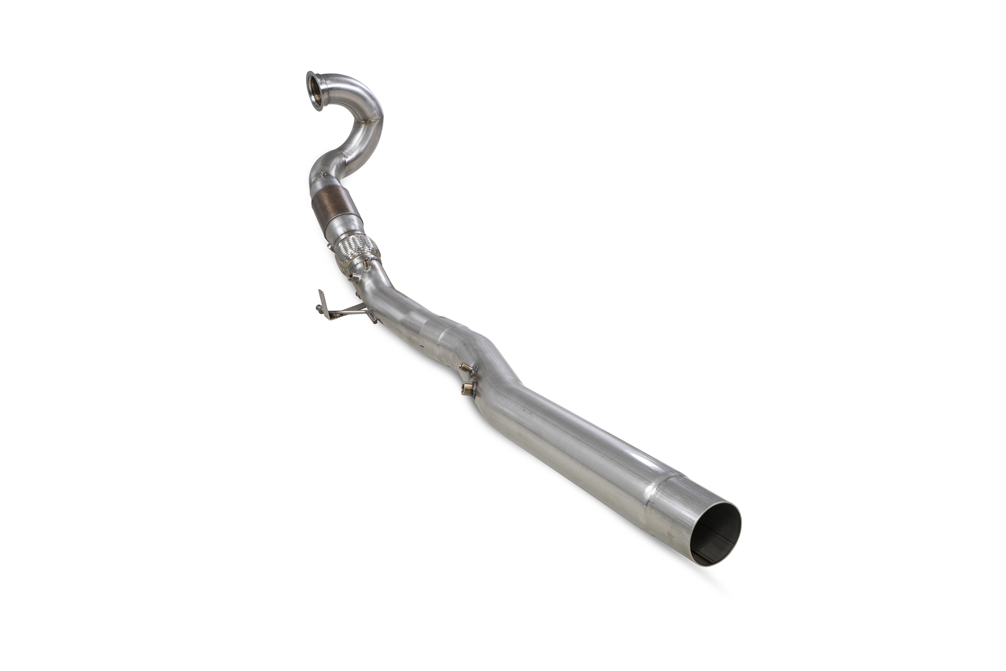 Image of Scorpion Exhausts Downpipe Met Sport Katalysator 80mm Roestvrij Staal Audi SQ2