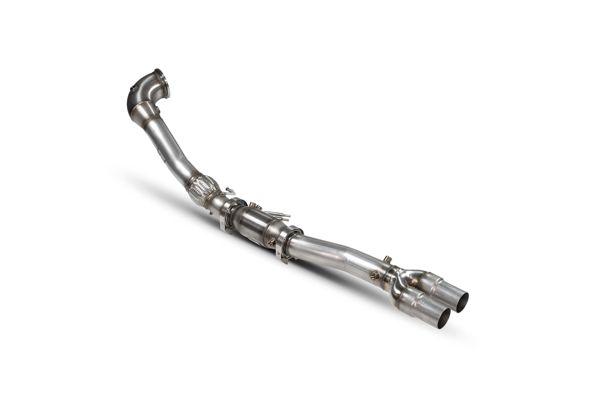 Image of Scorpion Exhausts Downpipe Met Sport Katalysator 100mm Roestvrij Staal Audi RSQ3