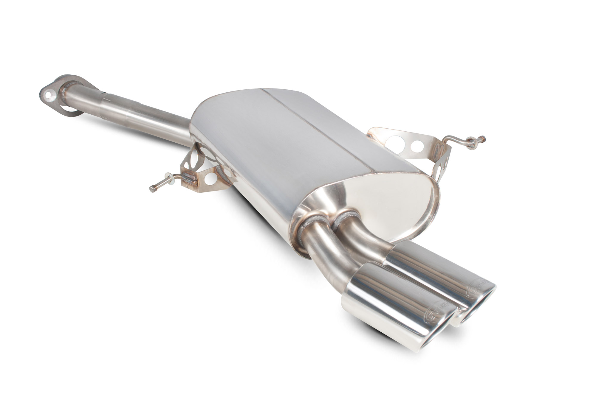 Image of Scorpion Exhausts Uitlaat Demper Monaco 63.5mm Roestvrij Staal BMW 3-serie