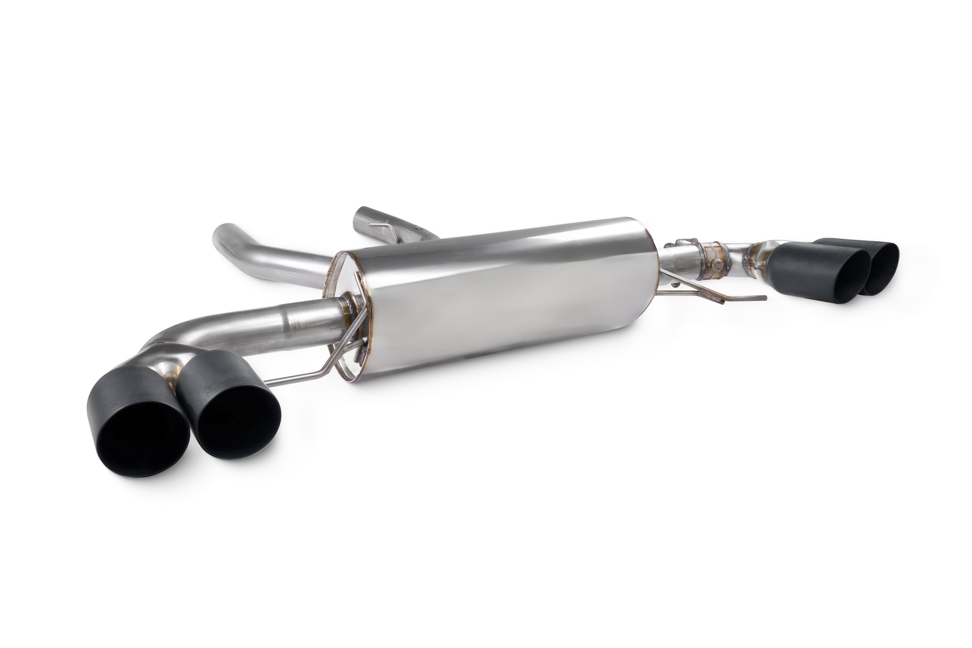 Image of Scorpion Exhausts Cat-back Uitlaatsysteem Valved Daytona Ceramic 70mm Roestvrij Staal BMW 2-serie