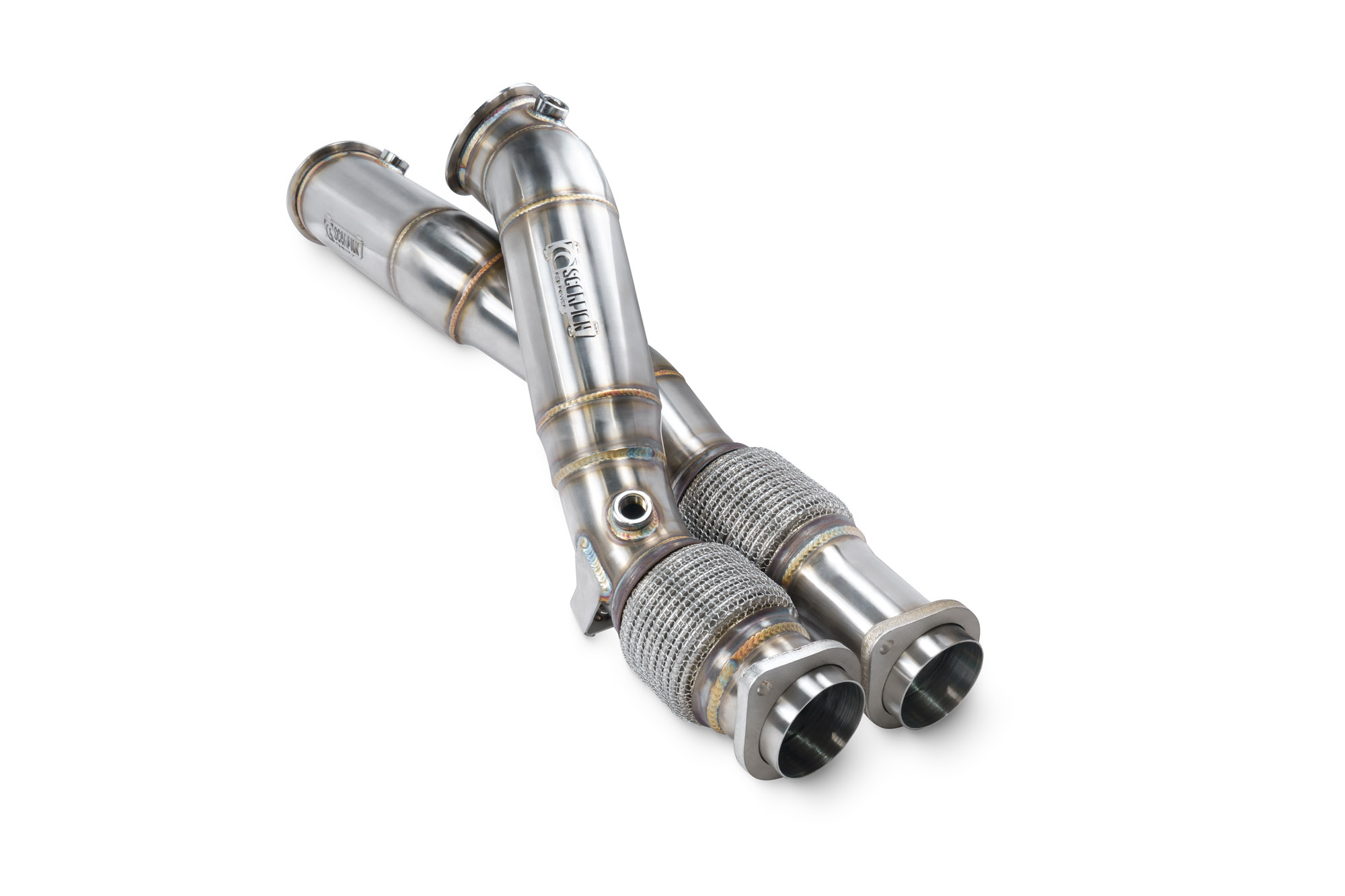 Image of Scorpion Exhausts Catless Downpipe 89.9mm Roestvrij Staal BMW X3,X4