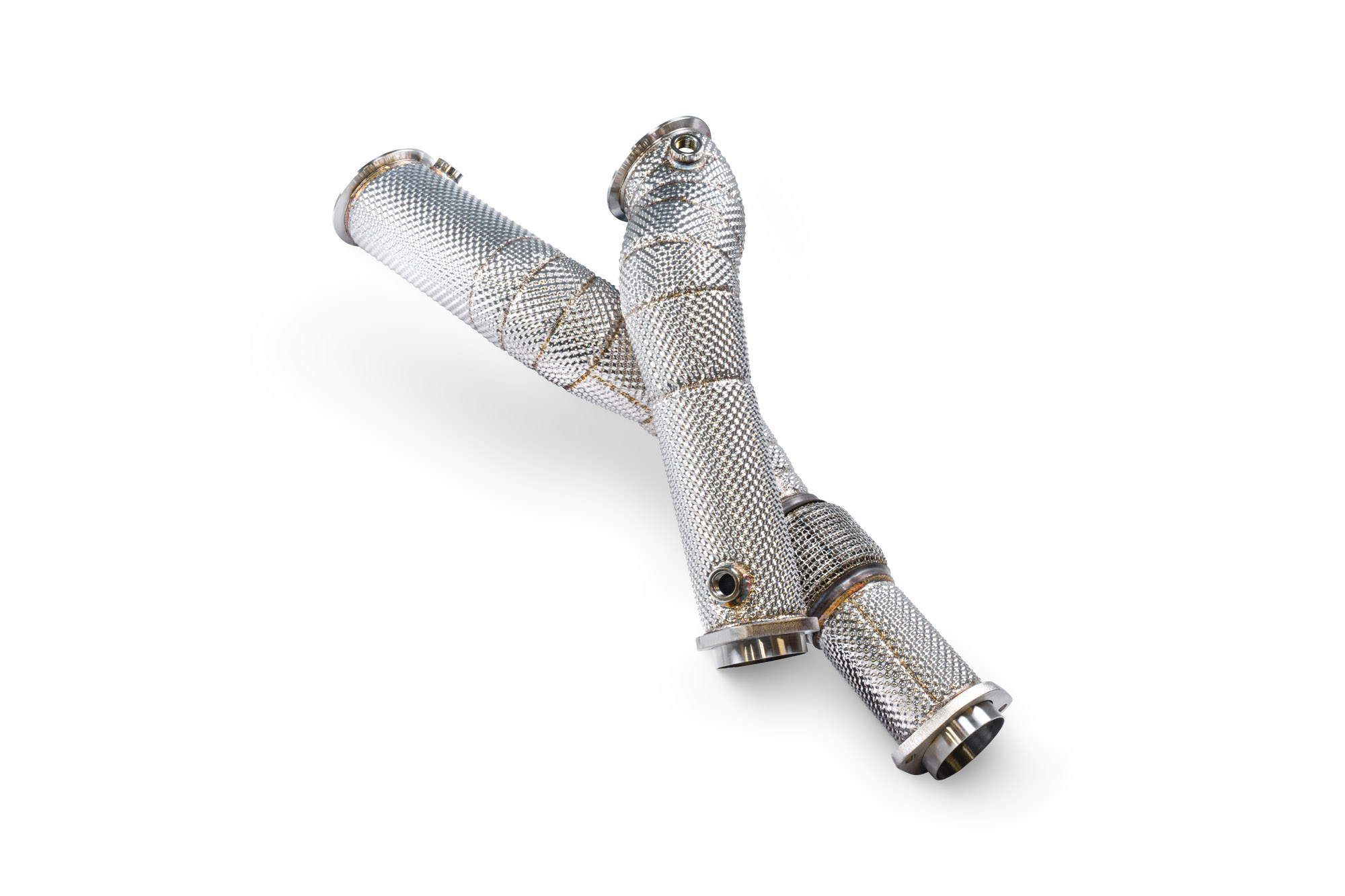 Image of Scorpion Exhausts Catless Downpipe 76mm Roestvrij Staal BMW 2 Serie, 3 Serie, 4 Serie