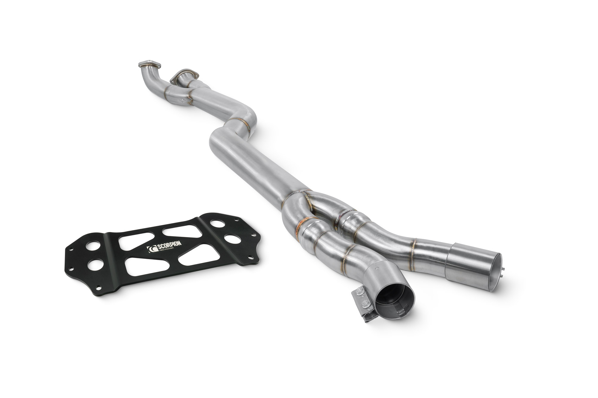 Image of Scorpion Exhausts Tussendemper Single 89.9mm Roestvrij Staal BMW 3-serie,4-serie