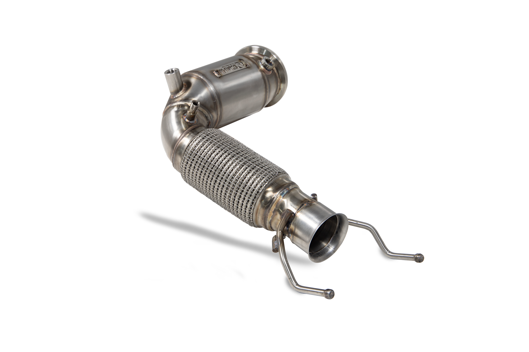 Image of Scorpion Exhausts Downpipe Met High Flow Katalysator 70mm Roestvrij Staal BMW 1 Serie