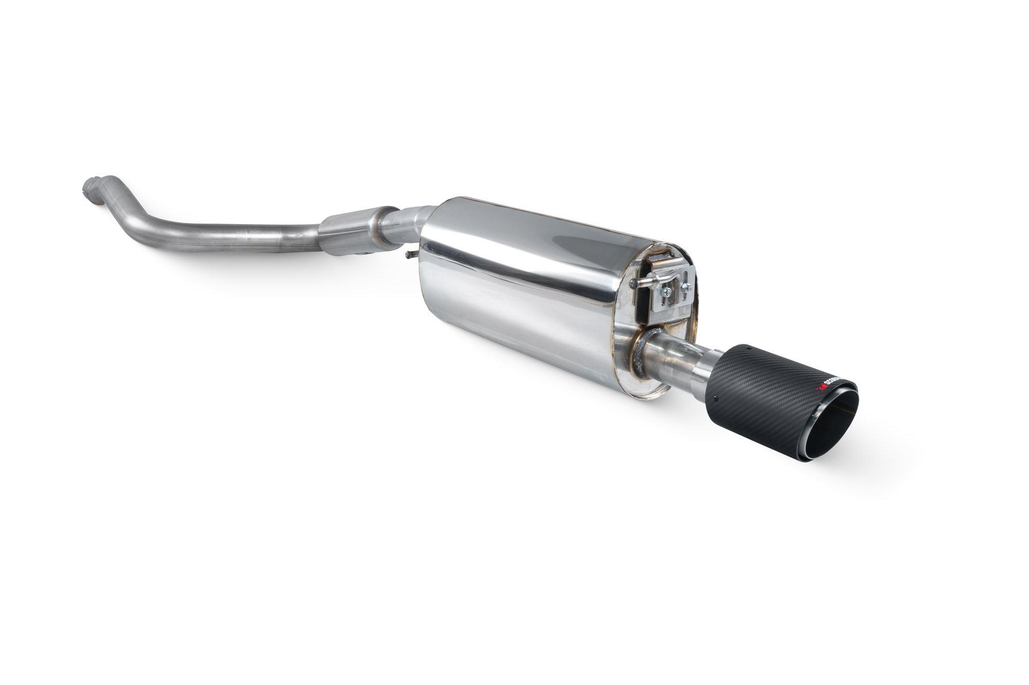 Image of Scorpion Exhausts Cat-back Uitlaatsysteem Ascari 63.5mm Roestvrij Staal Ford Fiesta