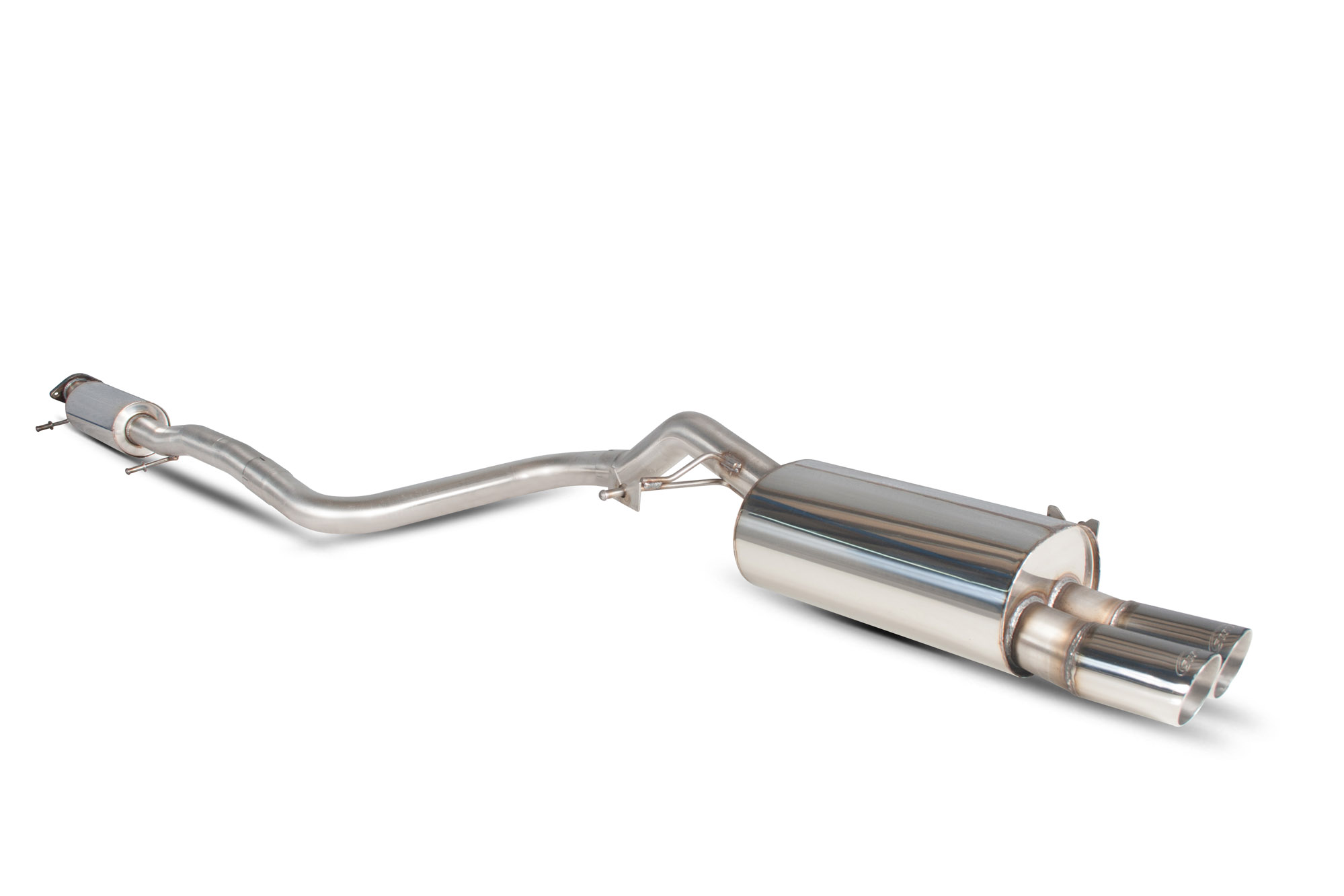 Image of Scorpion Exhausts Cat-back Uitlaatsysteem Daytona 63.5mm Roestvrij Staal Ford Fiesta