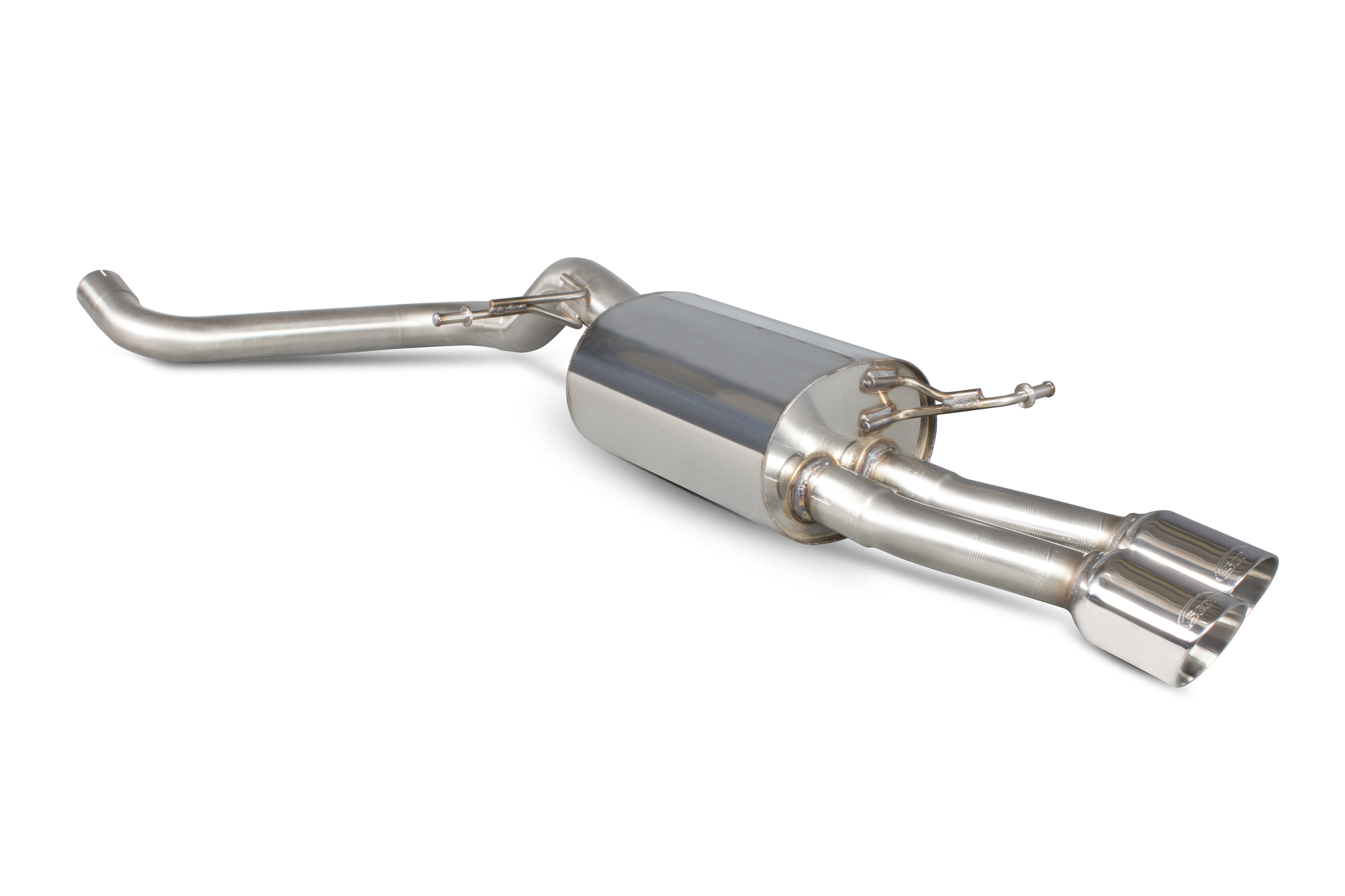 Image of Scorpion Exhausts Uitlaat Demper Daytona 63.5mm Roestvrij Staal Ford Fiesta