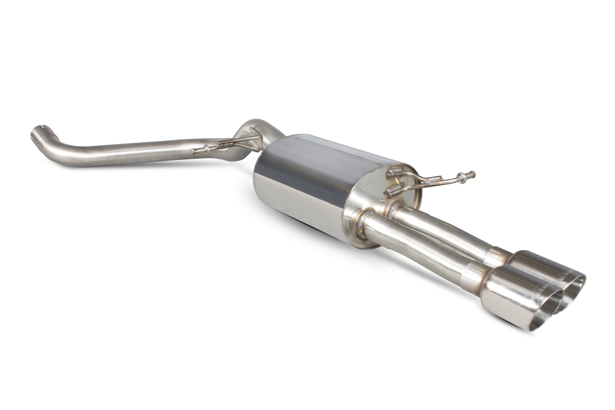 Image of Scorpion Exhausts Uitlaat Demper Daytona 63.5mm Roestvrij Staal Ford Fiesta