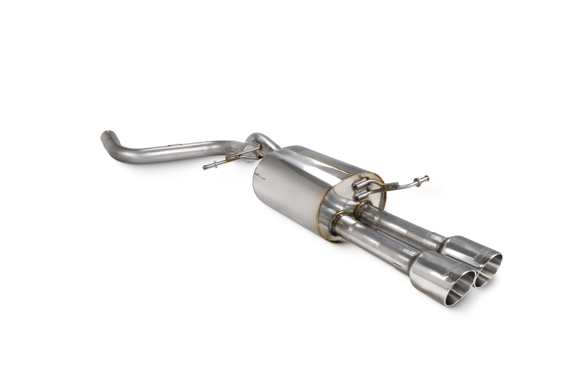 Image of Scorpion Exhausts Uitlaat Demper Daytona 63.5mm Roestvrij Staal Ford Fiesta