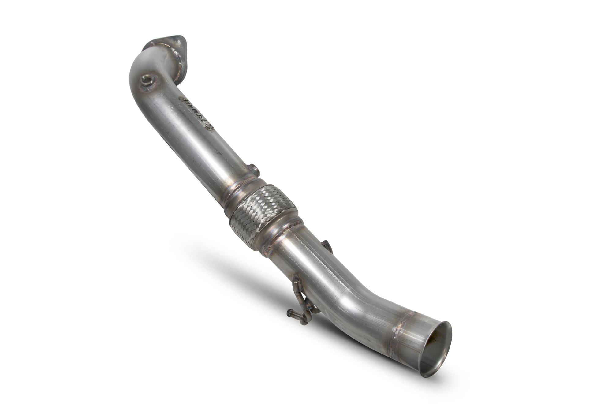 Image of Scorpion Exhausts Catless Downpipe 76mm Roestvrij Staal Ford Focus