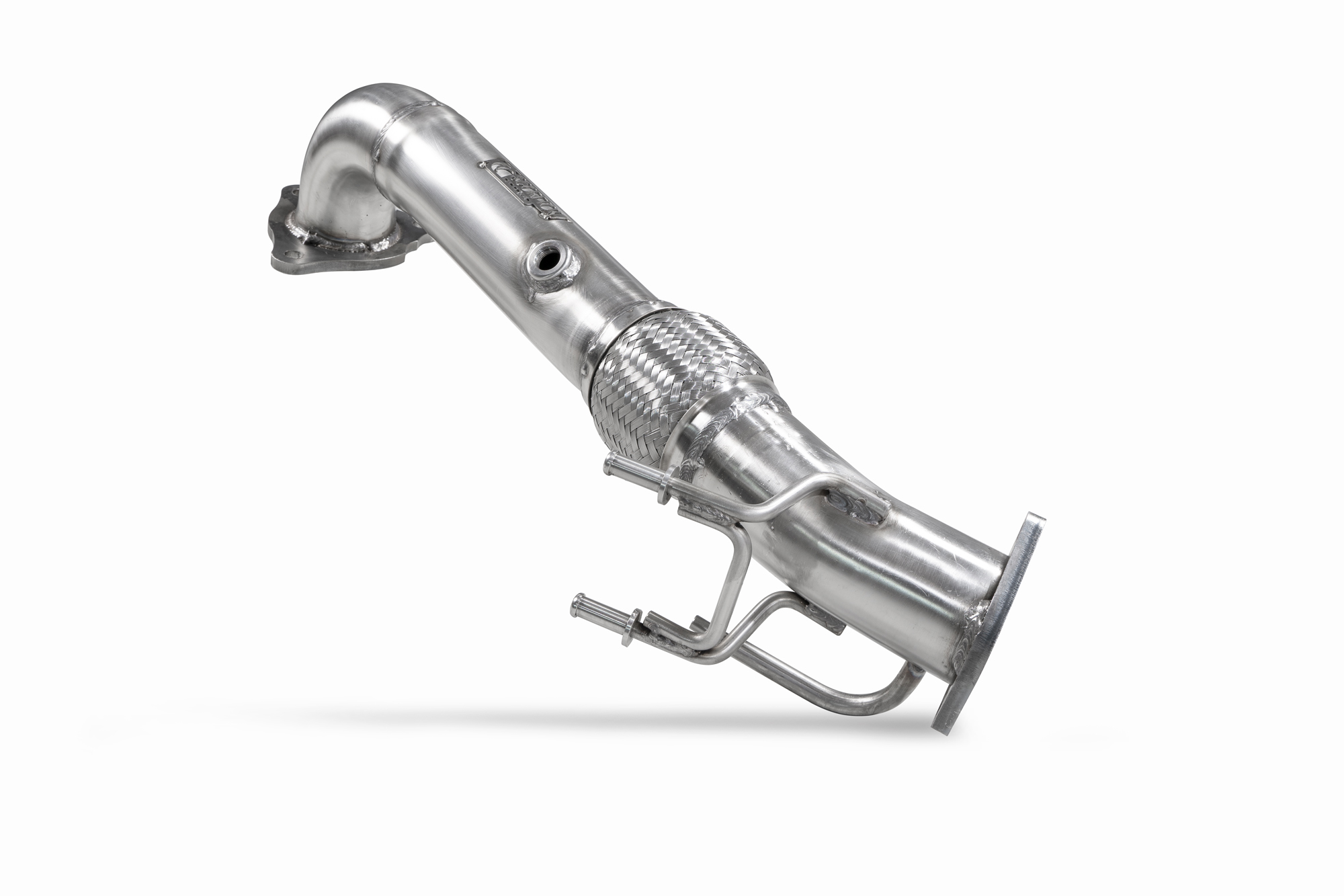 Image of Scorpion Exhausts Catless Downpipe 76mm Roestvrij Staal Ford Focus